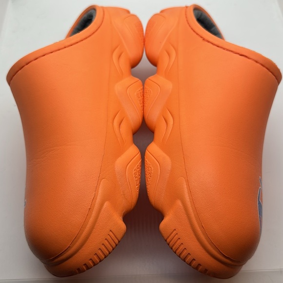 Men’s CHAMPION Super Melosco Clog Orange slip ons. Size 9 - Picture 4 of 7